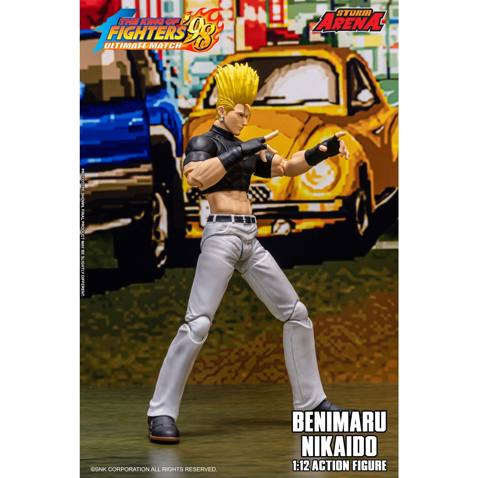 【予約安心出荷】[FIG] Storm Arena(ストームアリーナ) 二階堂紅丸(にかいどうべにまる) THE KING OF FIGHTERS '98 ULTIMATE MATCH(ザ・キング・オブ・ファイターズ98 アルティメットマッチ) 1/12 完成品 可動フィギュア(KFSA01) ストームコレクティブルズ(2026年3月)