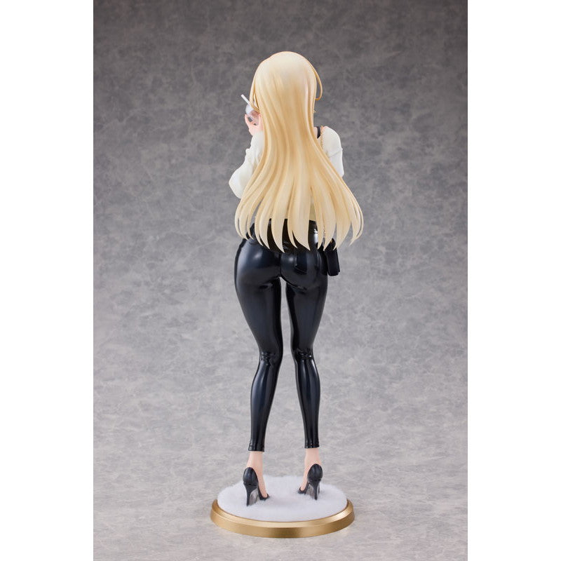 【予約安心出荷】[FIG] バッジ&色紙付属 恋ヶ窪あおい(こいがくぼあおい) レザーパンツ豪華版 Illustrated by ふじ子 1/4 完成品 フィギュア Otherwhere(アザーウェア)(2026年6月)