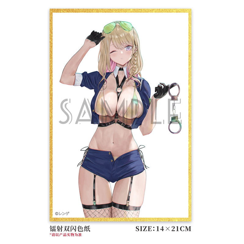 【予約安心出荷】[FIG] 特典3種付属 ギャル婦警さん 小鳥遊アリサ(たかなしありさ) 豪華版 Illustrated by レンゲ 1/6 完成品 フィギュア HanaBee(ハナビー)(2026年8月)