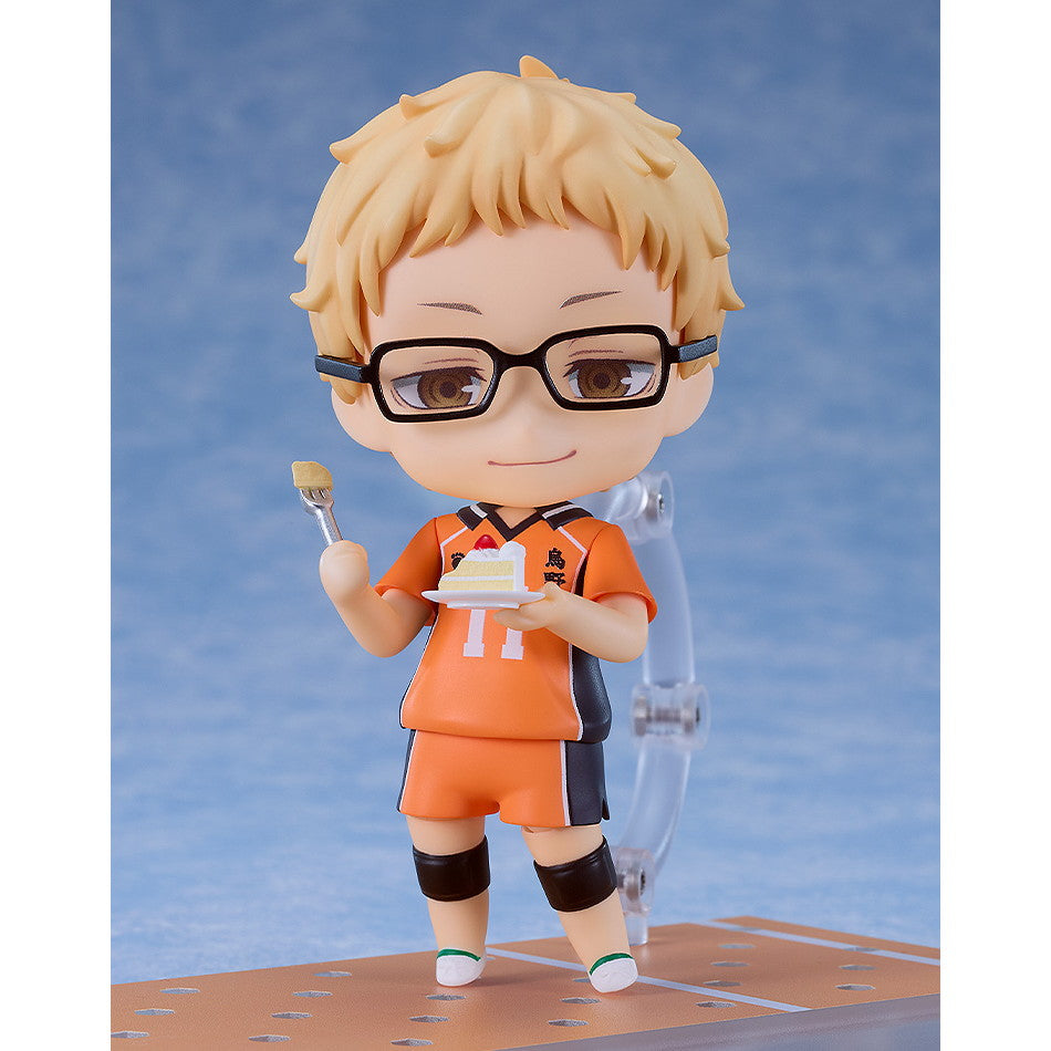 【予約安心出荷】[FIG] ねんどろいど 2817 月島蛍(つきしまけい) 新生烏野Ver. ハイキュー!! 完成品 可動フィギュア オランジュ・ルージュ(2026年1月)