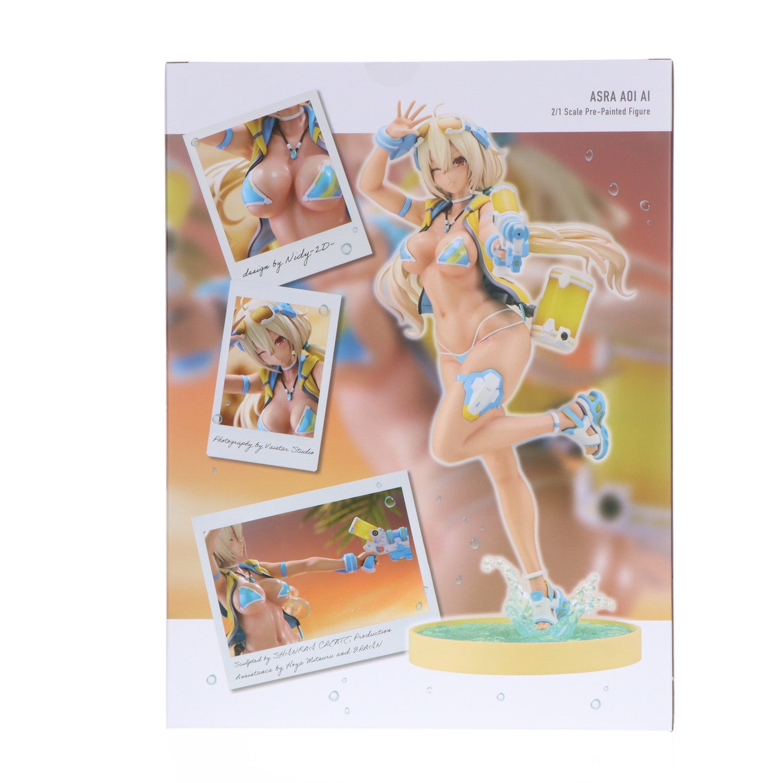 【中古即納】[FIG] コトブキヤショップ限定特典付属 朱羅 蒼衣 藍(あすら あおい あい) メガミデバイス 2/1 完成品 フィギュア(PV201) コトブキヤ(20250824)