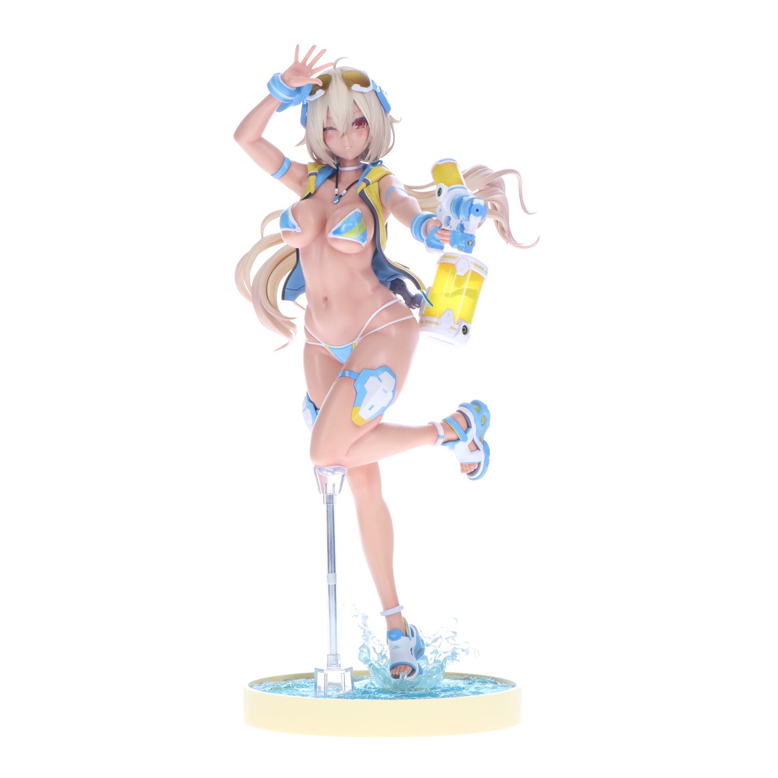 【中古即納】[FIG] コトブキヤショップ限定特典付属 朱羅 蒼衣 藍(あすら あおい あい) メガミデバイス 2/1 完成品 フィギュア(PV201) コトブキヤ(20250824)