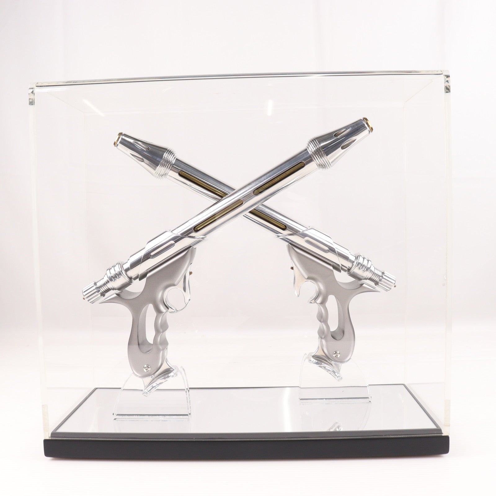 【中古即納】[FIG] JANGO FETT BLASTERS(ジャンゴ・フェット ブラスター) セット STAR WARS(スター・ウォーズ) エピソード2/クローンの攻撃 完成品 フィギュア MASTER REPLICAS(マスターレプリカ)(20030909)