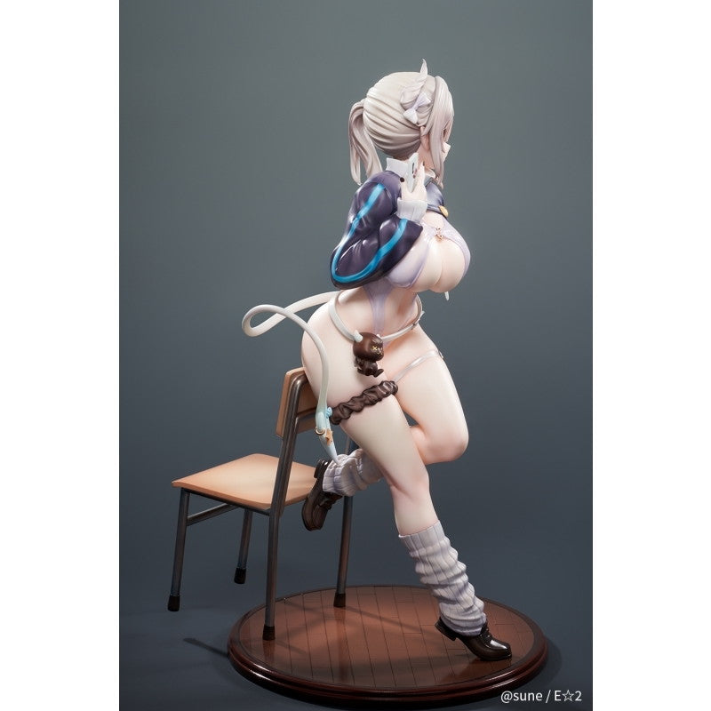 【新品即納】[FIG] クリアしおり&色紙付属 無口系ギャルサキュバス 篠宮ユキ(しのみやゆき) Illustrated by sune original illust(オリジナルイラスト) 1/6 完成品 フィギュア HobbyChaton(20260430)