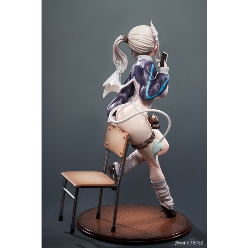 【新品即納】[FIG] クリアしおり&色紙付属 無口系ギャルサキュバス 篠宮ユキ(しのみやゆき) Illustrated by sune original illust(オリジナルイラスト) 1/6 完成品 フィギュア HobbyChaton(20260430)
