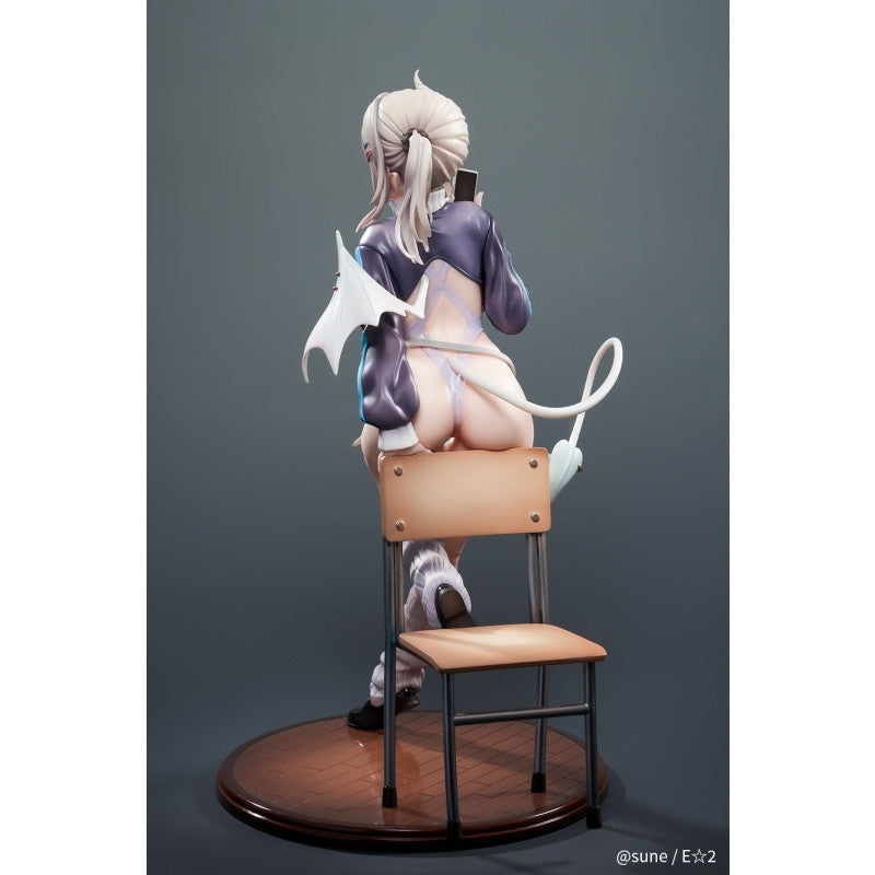 【新品即納】[FIG] クリアしおり&色紙付属 無口系ギャルサキュバス 篠宮ユキ(しのみやゆき) Illustrated by sune original illust(オリジナルイラスト) 1/6 完成品 フィギュア HobbyChaton(20260430)
