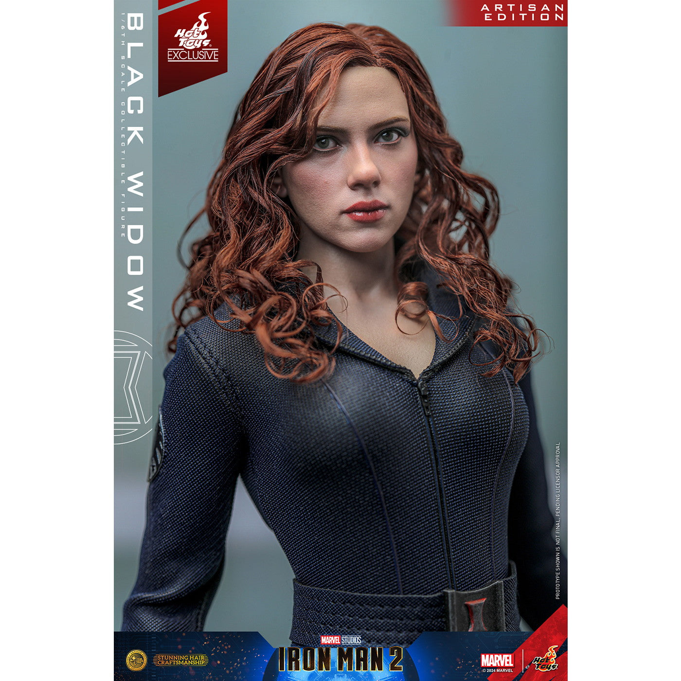 【新品即納】[FIG] ムービー・マスターピース アルチザン ブラック・ウィドウ アイアンマン2 1/6 完成品 可動フィギュア(MM#757AE) ホットトイズ(20250930)