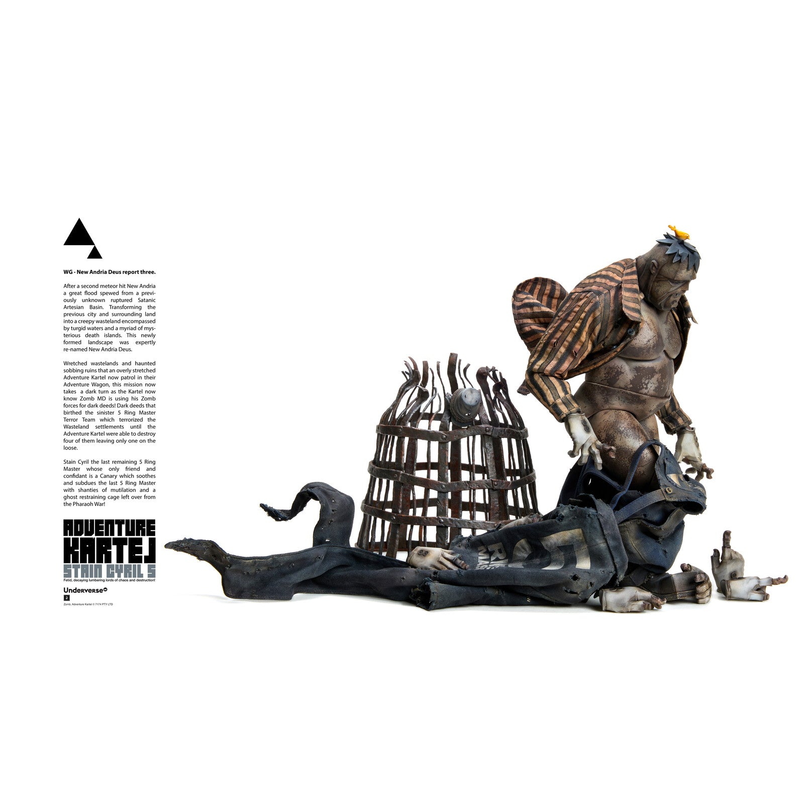 【予約安心出荷】[FIG] 5 RING MASTER - STAIN CYRIL(ファイブリングマスター ステインセロ) ADVENTURE KARTEL(アドベンチャーカルテル) 1/6 完成品 可動フィギュア Underverse(アンダーバース)(2026年6月)