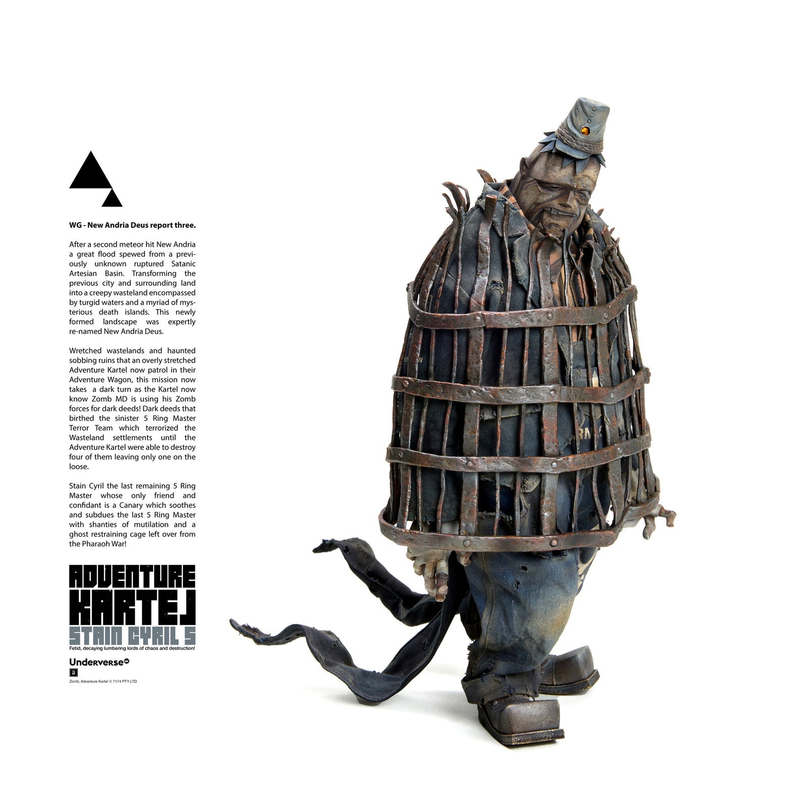 【予約安心出荷】[FIG] 5 RING MASTER - STAIN CYRIL(ファイブリングマスター ステインセロ) ADVENTURE KARTEL(アドベンチャーカルテル) 1/6 完成品 可動フィギュア Underverse(アンダーバース)(2026年6月)