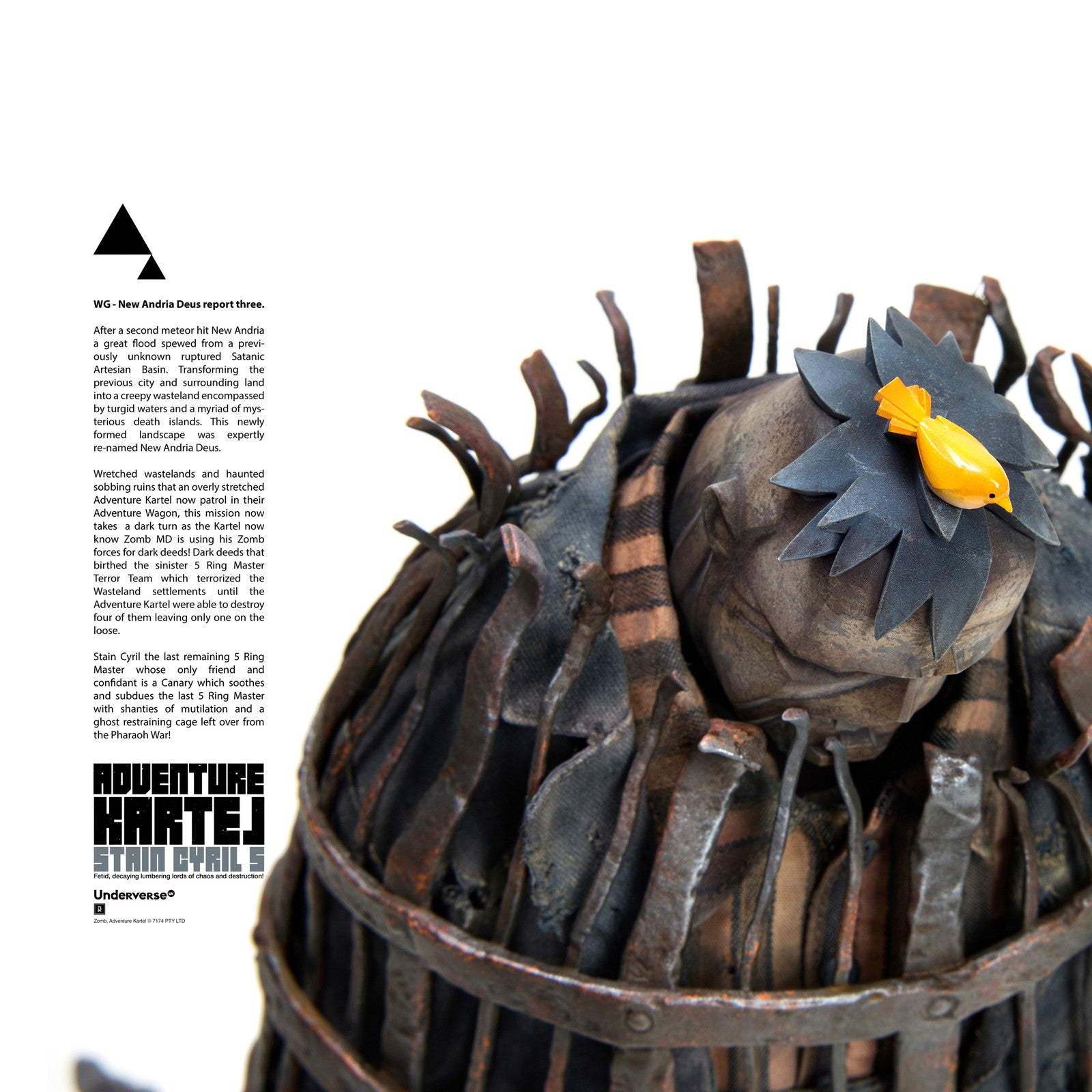 【予約安心出荷】[FIG] 5 RING MASTER - STAIN CYRIL(ファイブリングマスター ステインセロ) ADVENTURE KARTEL(アドベンチャーカルテル) 1/6 完成品 可動フィギュア Underverse(アンダーバース)(2026年6月)