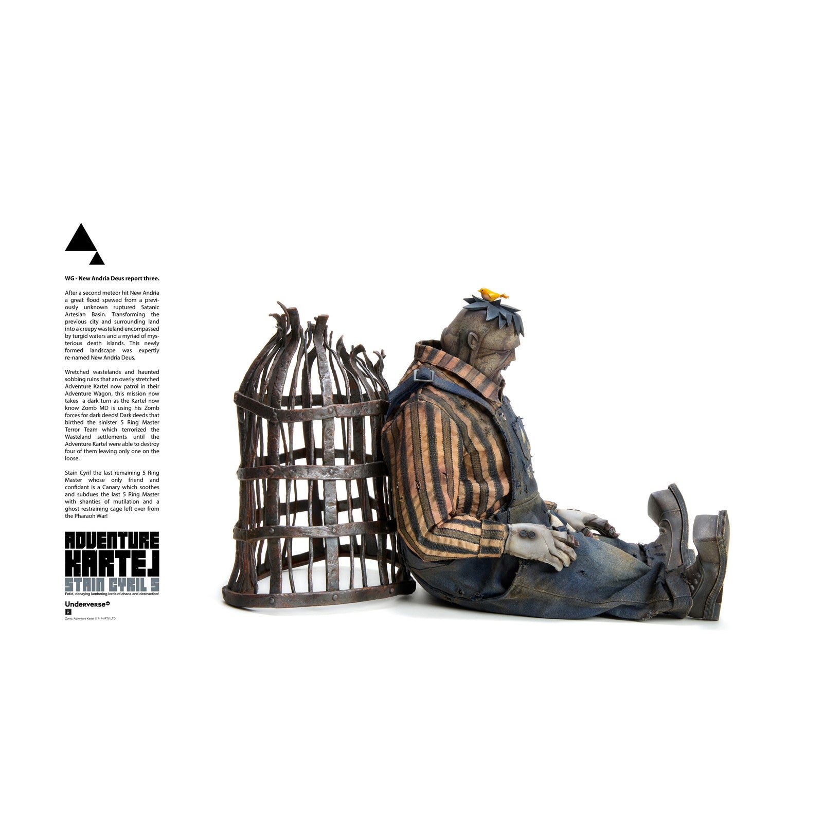 【予約安心出荷】[FIG] 5 RING MASTER - STAIN CYRIL(ファイブリングマスター ステインセロ) ADVENTURE KARTEL(アドベンチャーカルテル) 1/6 完成品 可動フィギュア Underverse(アンダーバース)(2026年6月)