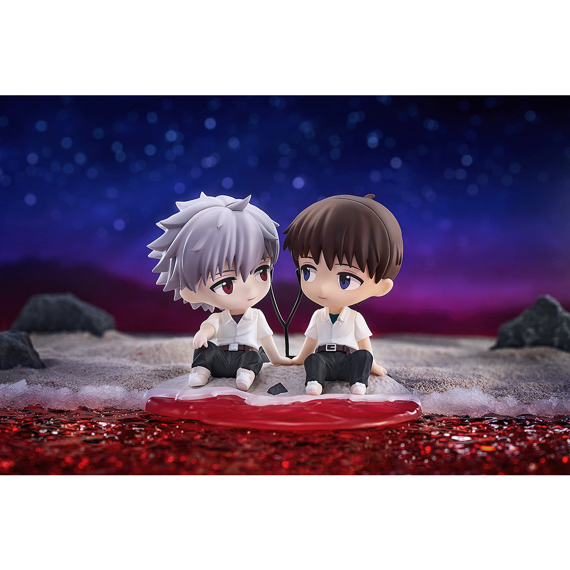 【予約安心出荷】[FIG] Mini Memory 碇シンジ&渚カヲル ヱヴァンゲリヲン新劇場版 完成品 フィギュア グッドスマイルアーツ上海(2026年1月)