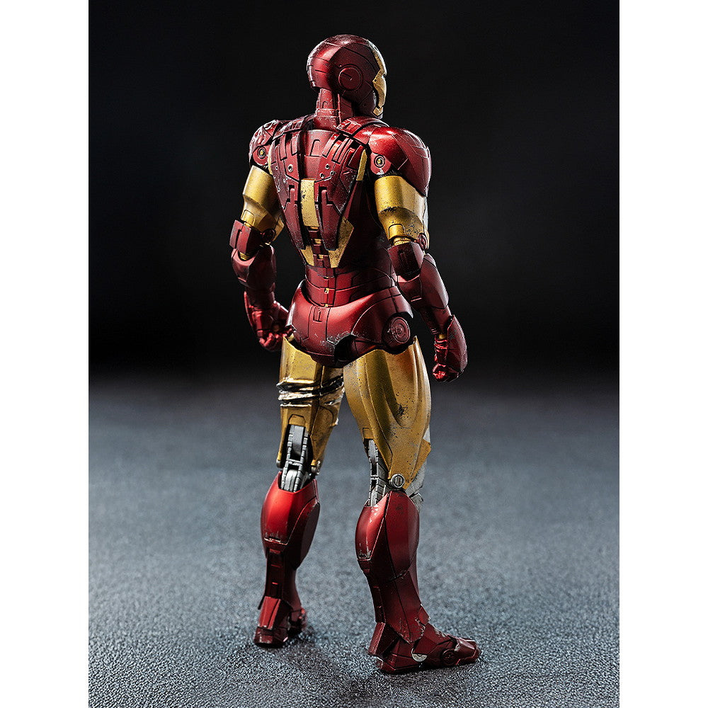 【中古即納】[FIG] DLX Iron Man Mark 6(Battle Damaged)(アイアンマン・マーク6 バトルダメージ) Marvel Studios' The Infinity Saga(マーベル・スタジオの『インフィニティ・サーガ』) 1/12 完成品 可動フィギュア threezero(スリーゼロ)(20260621)