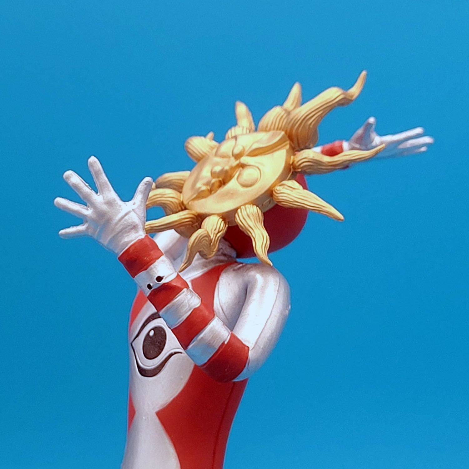 【中古即納】[FIG] (再販) 「タローマン」ベンダブルアクションフィギュア TAROMAN(タローマン) 岡本太郎式特撮活劇 完成品 海洋堂高知/南国堂(2026年3月)