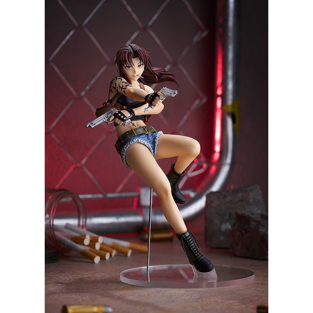 【予約安心出荷】[FIG] POP UP PARADE(ポップアップパレード) レヴィ L size BLACK LAGOON(ブラックラグーン) 完成品 フィギュア グッドスマイルカンパニー(2026年2月)
