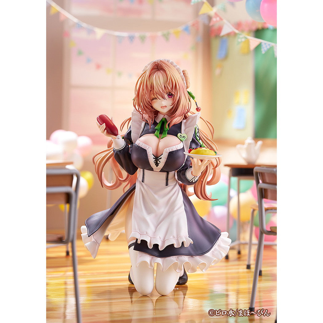 【予約安心出荷】[FIG] Maid Maison 柊紗乃(ひいらぎさの) illustration by ピロ水 はにかみ彼女 1/6 完成品 フィギュア DMM Factory(2026年11月)