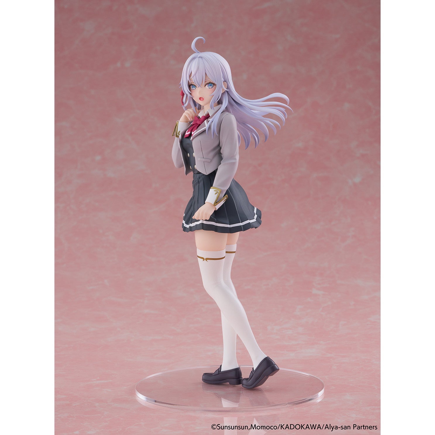 【新品即納】[FIG] Cantabile(カンタービレ) アリサ・ミハイロヴナ・九条(くじょう) 時々ボソッとロシア語でデレる隣のアーリャさん 完成品 フィギュア CyberZ(20260331)