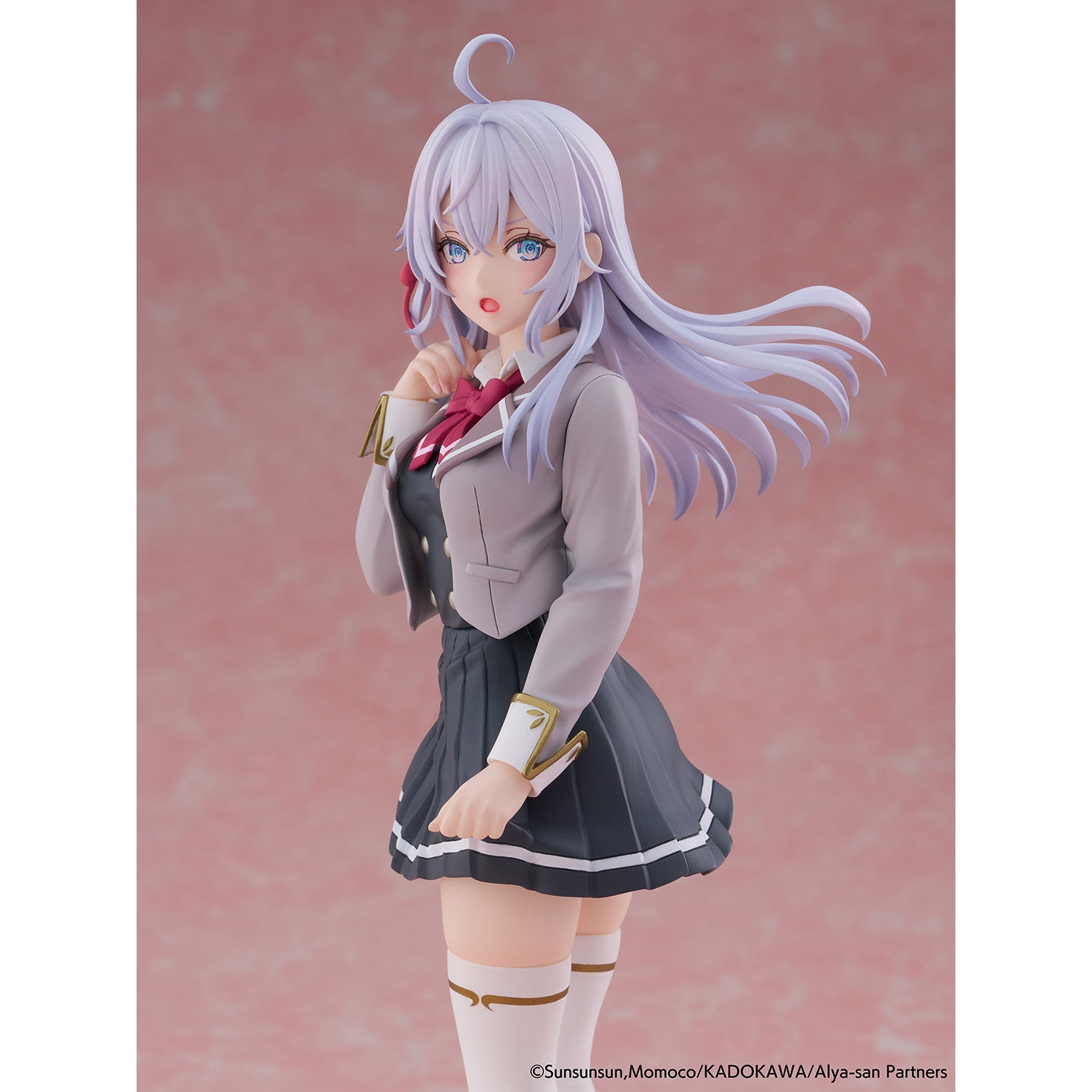 【新品即納】[FIG] Cantabile(カンタービレ) アリサ・ミハイロヴナ・九条(くじょう) 時々ボソッとロシア語でデレる隣のアーリャさん 完成品 フィギュア CyberZ(20260331)