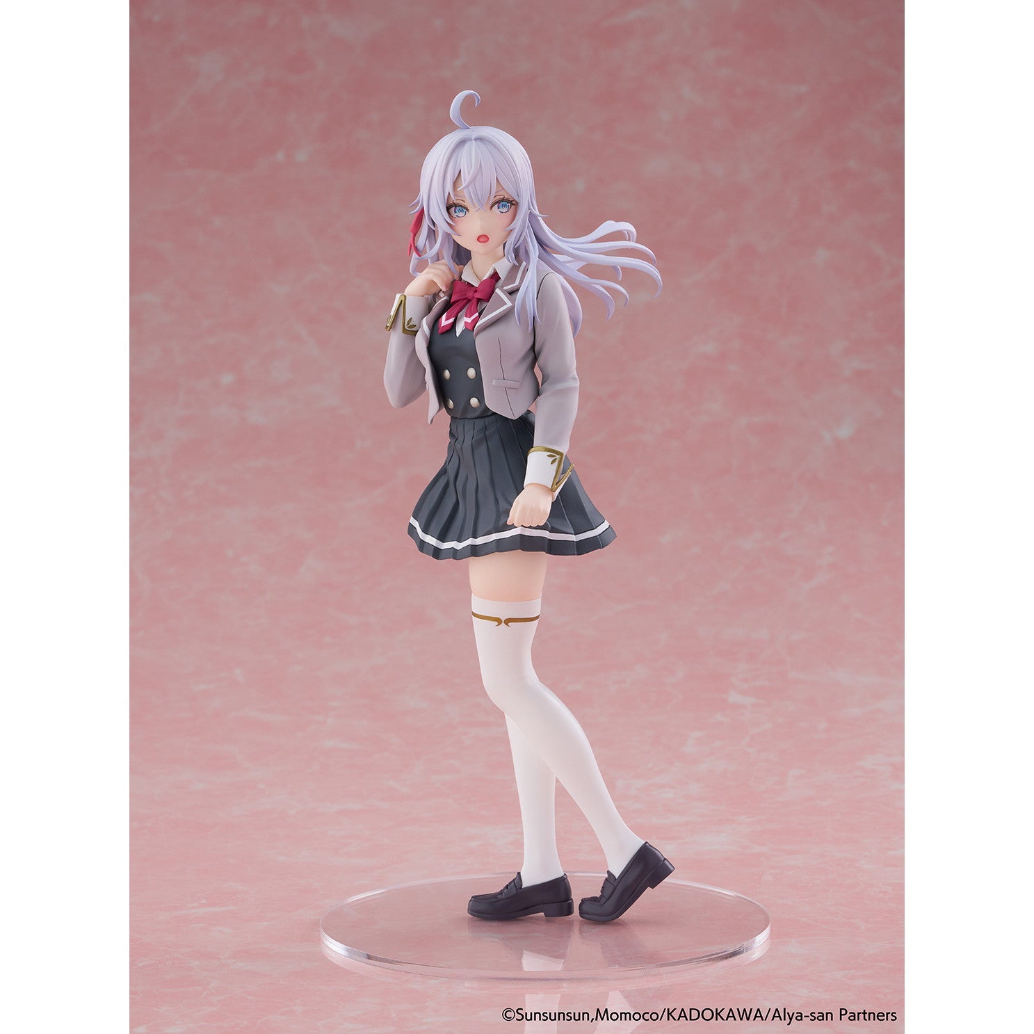 【新品即納】[FIG] Cantabile(カンタービレ) アリサ・ミハイロヴナ・九条(くじょう) 時々ボソッとロシア語でデレる隣のアーリャさん 完成品 フィギュア CyberZ(20260331)