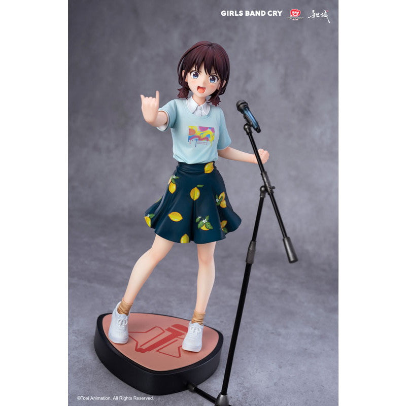 【中古即納】[FIG] カード付属 「夏を満喫して叫べ」シリーズ-NO.1-井芹仁菜(いせりにな) ガールズバンドクライ 1/7 完成品 フィギュア 妲域(ダーユ)(20260531)