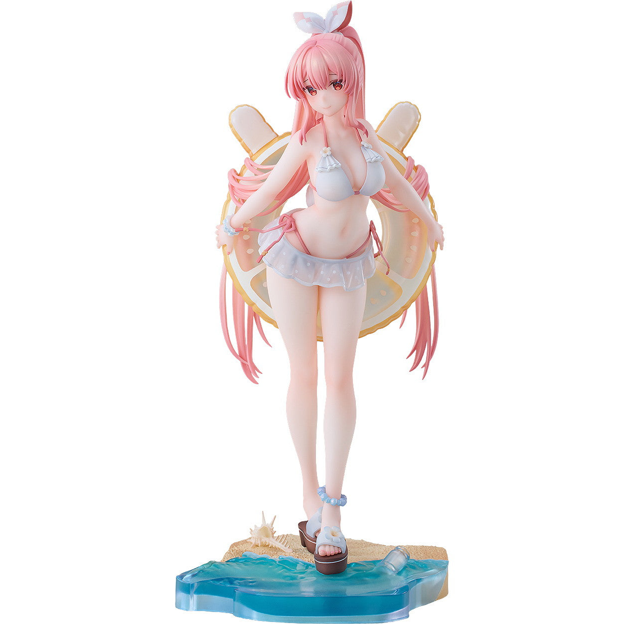 【予約安心出荷】[FIG] 初回限定特典付属 白いウサギRosu 水着Ver. Rosuuriオリジナルキャラクター 1/7 完成品 フィギュア Solarain(2026年10月)