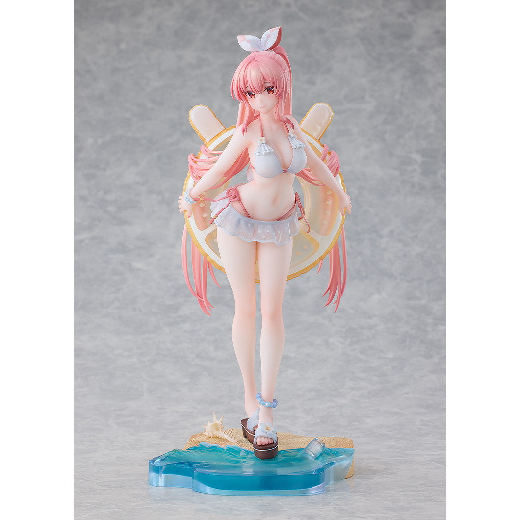 【予約安心出荷】[FIG] 初回限定特典付属 白いウサギRosu 水着Ver. Rosuuriオリジナルキャラクター 1/7 完成品 フィギュア Solarain(2026年10月)