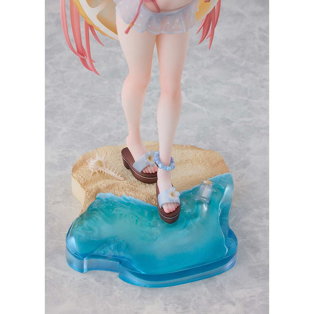 【予約安心出荷】[FIG] 初回限定特典付属 白いウサギRosu 水着Ver. Rosuuriオリジナルキャラクター 1/7 完成品 フィギュア Solarain(2026年10月)