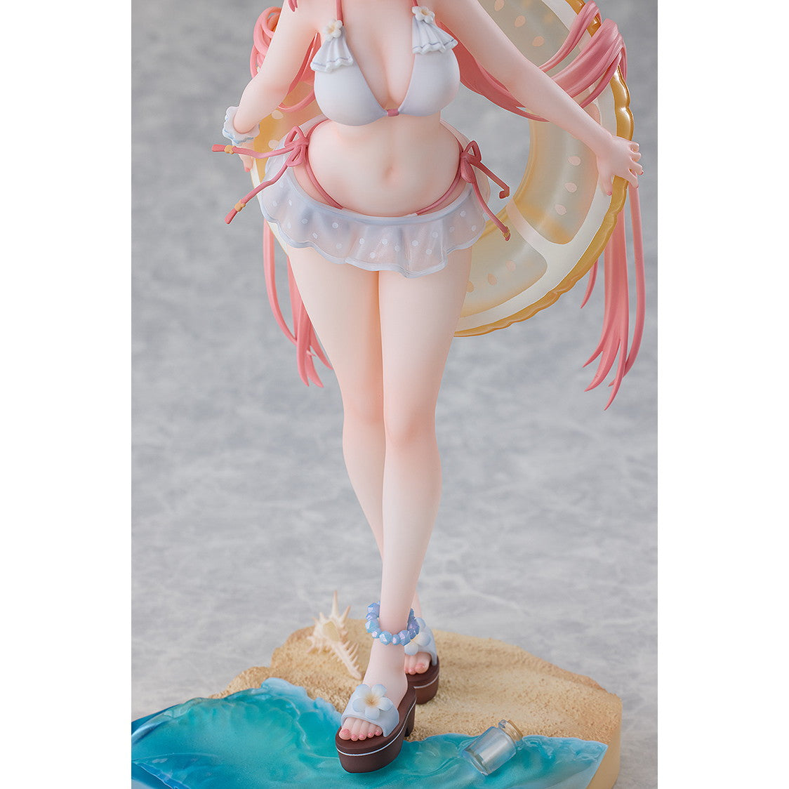 【予約安心出荷】[FIG] 初回限定特典付属 白いウサギRosu 水着Ver. Rosuuriオリジナルキャラクター 1/7 完成品 フィギュア Solarain(2026年10月)