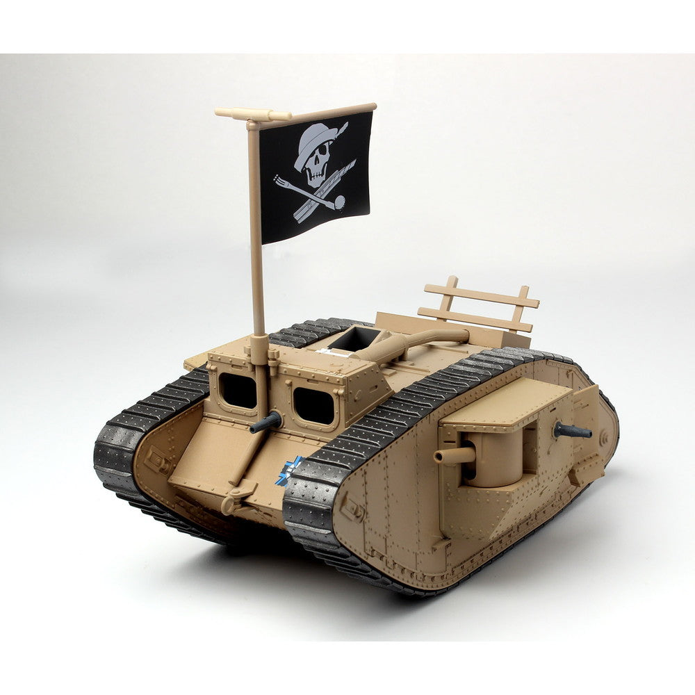【予約安心出荷】[FIG] (再販) デフォルメMk.IV戦車 塗装済み完成品 + 1/35 サメさんチームフィギュアキット付き ガールズ&パンツァー 最終章 完成品 フィギュア(GPSP-9) プラッツ(2025年9月)