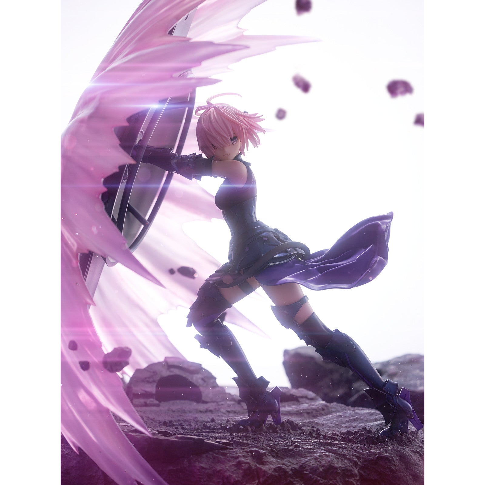【予約安心出荷】[FIG] マシュ・キリエライト Fate/Grand Order(フェイト/グランドオーダー) -終局特異点 冠位時間神殿ソロモン- 1/7 完成品 フィギュア CyberZ(2026年9月)