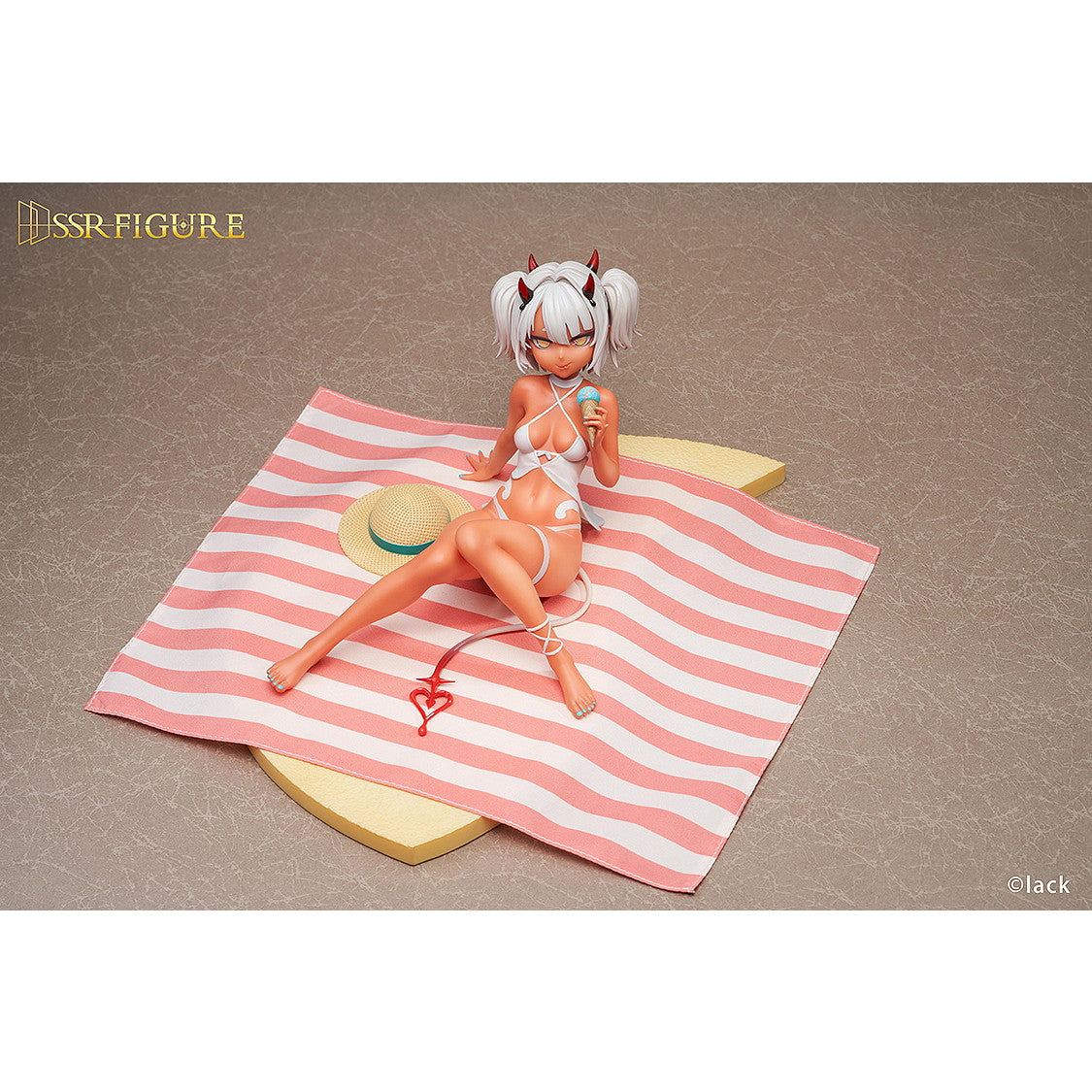 【予約安心出荷】[FIG] ポストカード付属 SSR FIGURE カフェインちゃん 夏Ver. 1/7 完成品 フィギュア SSR FIGURE(2026年7月)