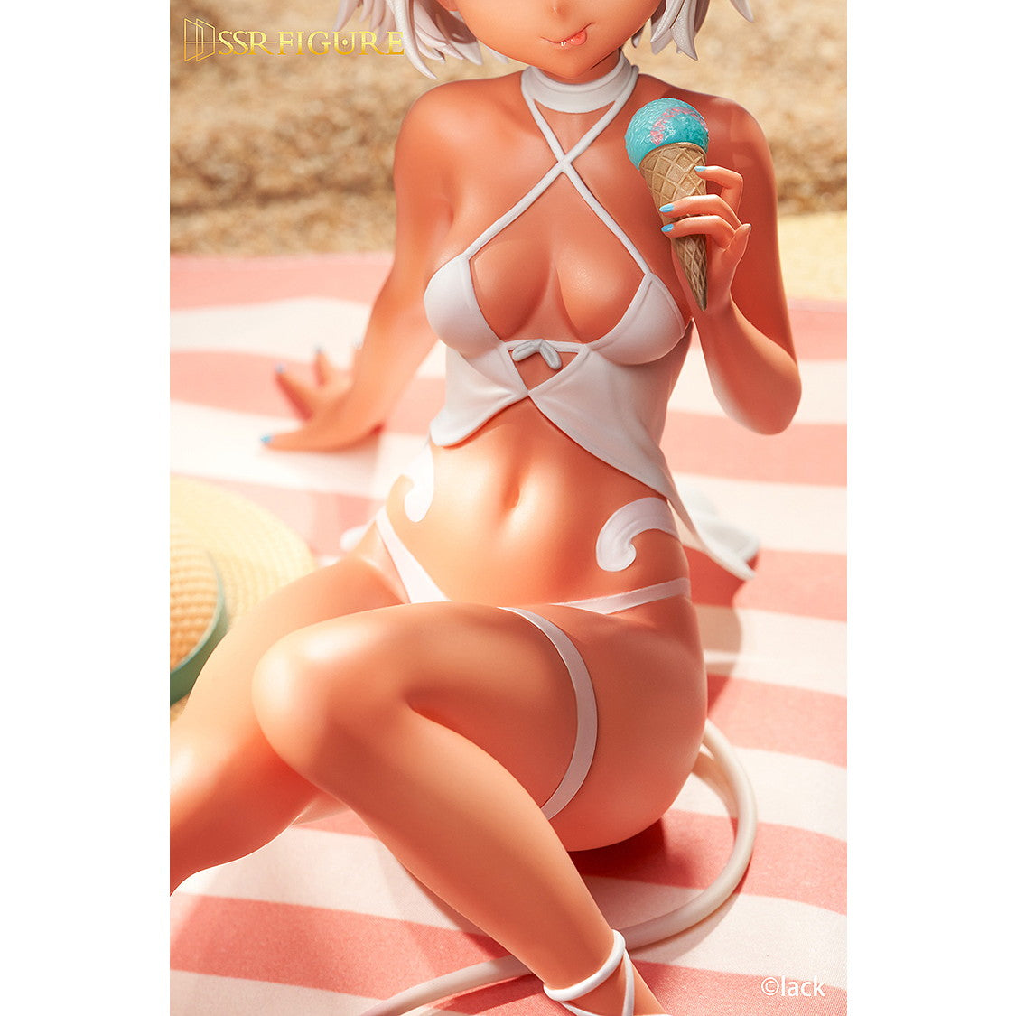 【予約安心出荷】[FIG] ポストカード付属 SSR FIGURE カフェインちゃん 夏Ver. 1/7 完成品 フィギュア SSR FIGURE(2026年7月)