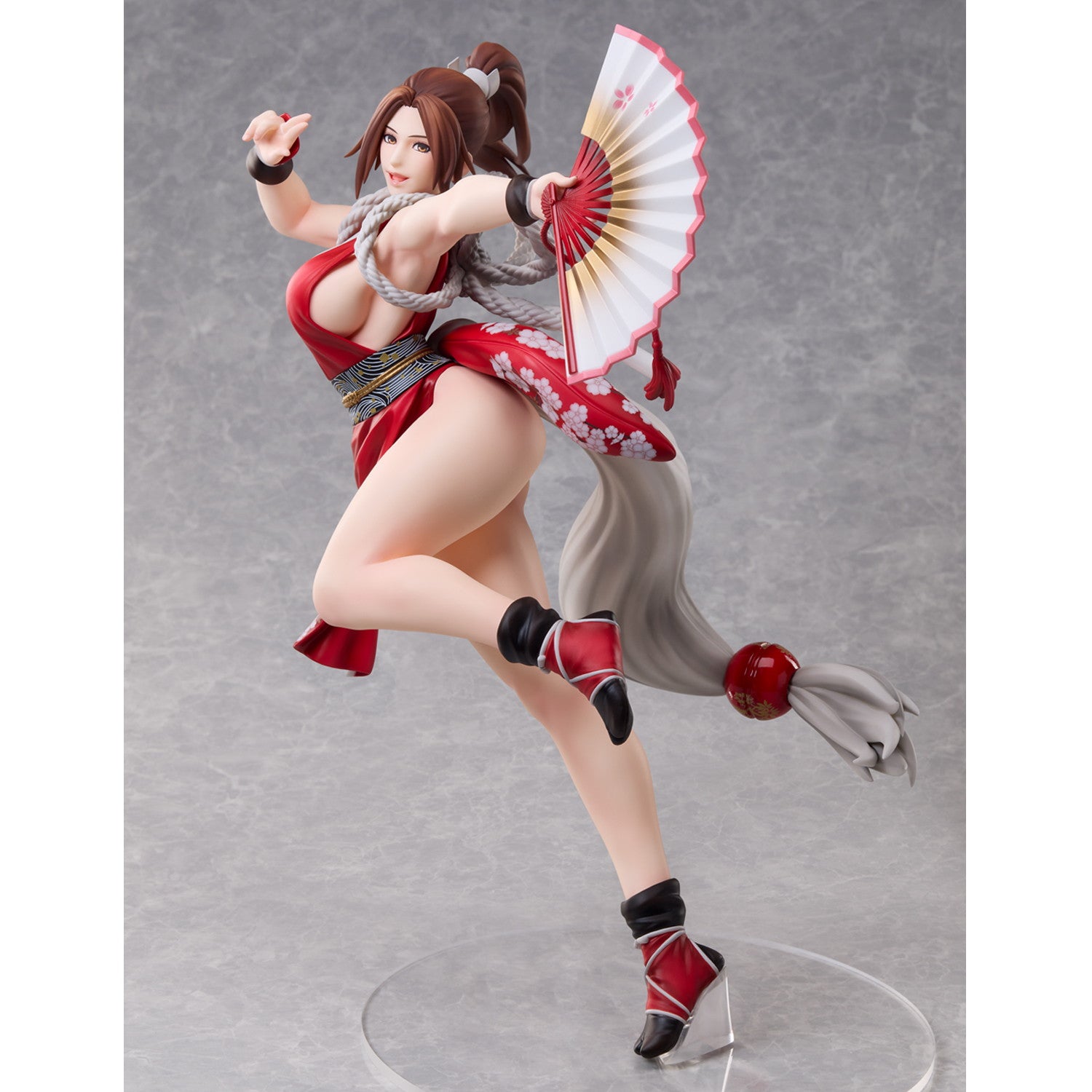 【予約安心出荷】[FIG] B-style 不知火舞(しらぬいまい) 桜嵐の舞、朱雀(おうらんのまい、あかすずみ) 餓狼伝説 City of the Wolves(シティ オブ ザ ウルブズ) 1/4 完成品 フィギュア FREEing(フリーイング)(2026年4月)