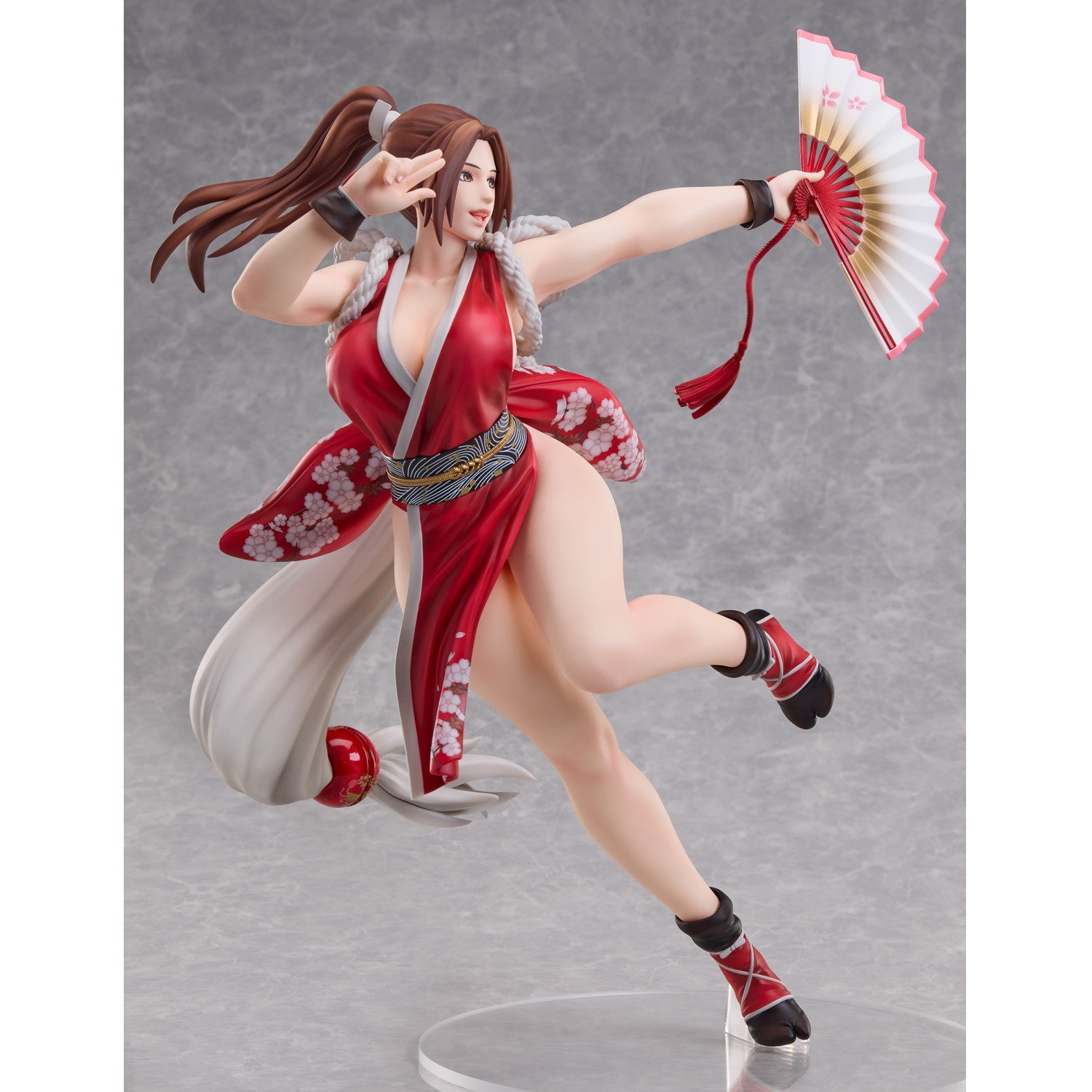 【予約安心出荷】[FIG] B-style 不知火舞(しらぬいまい) 桜嵐の舞、朱雀(おうらんのまい、あかすずみ) 餓狼伝説 City of the Wolves(シティ オブ ザ ウルブズ) 1/4 完成品 フィギュア FREEing(フリーイング)(2026年4月)