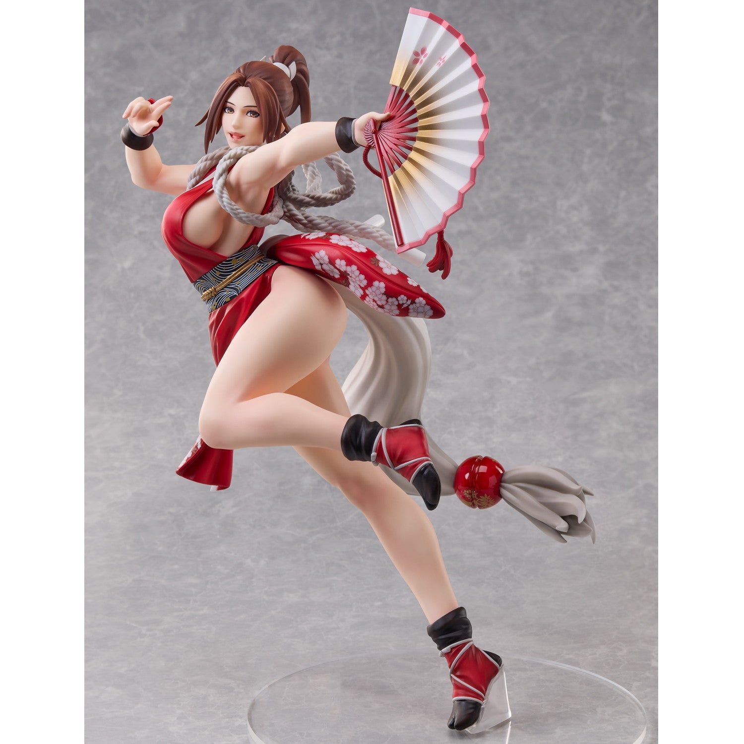 【予約安心出荷】[FIG] B-style 不知火舞(しらぬいまい) 桜嵐の舞、朱雀(おうらんのまい、あかすずみ) 餓狼伝説 City of the Wolves(シティ オブ ザ ウルブズ) 1/4 完成品 フィギュア FREEing(フリーイング)(2026年4月)