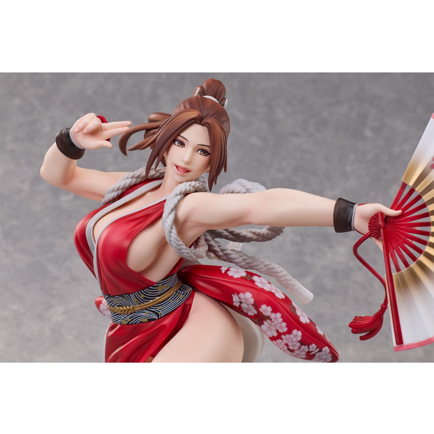 【予約安心出荷】[FIG] B-style 不知火舞(しらぬいまい) 桜嵐の舞、朱雀(おうらんのまい、あかすずみ) 餓狼伝説 City of the Wolves(シティ オブ ザ ウルブズ) 1/4 完成品 フィギュア FREEing(フリーイング)(2026年4月)