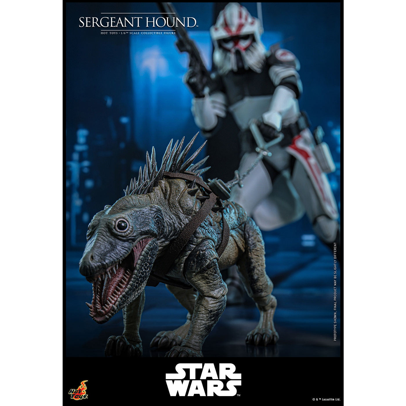 【予約安心出荷】[FIG] テレビ・マスターピース サージェント・ハウンド STAR WARS(スター・ウォーズ) クローン・ウォーズ 1/6 完成品 可動フィギュア(TM#167) ホットトイズ(2026年11月)