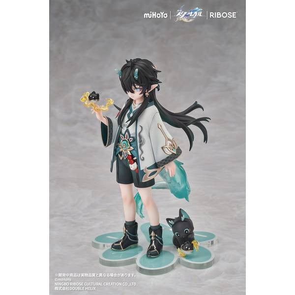 【予約安心出荷】[FIG] RISE UP+ ちびねこシリーズフィギュア 丹恒・飲月(たんこう・いんげつ) Ver. 崩壊:スターレイル 完成品 フィギュア RIBOSE(核糖文化)(2026年3月)