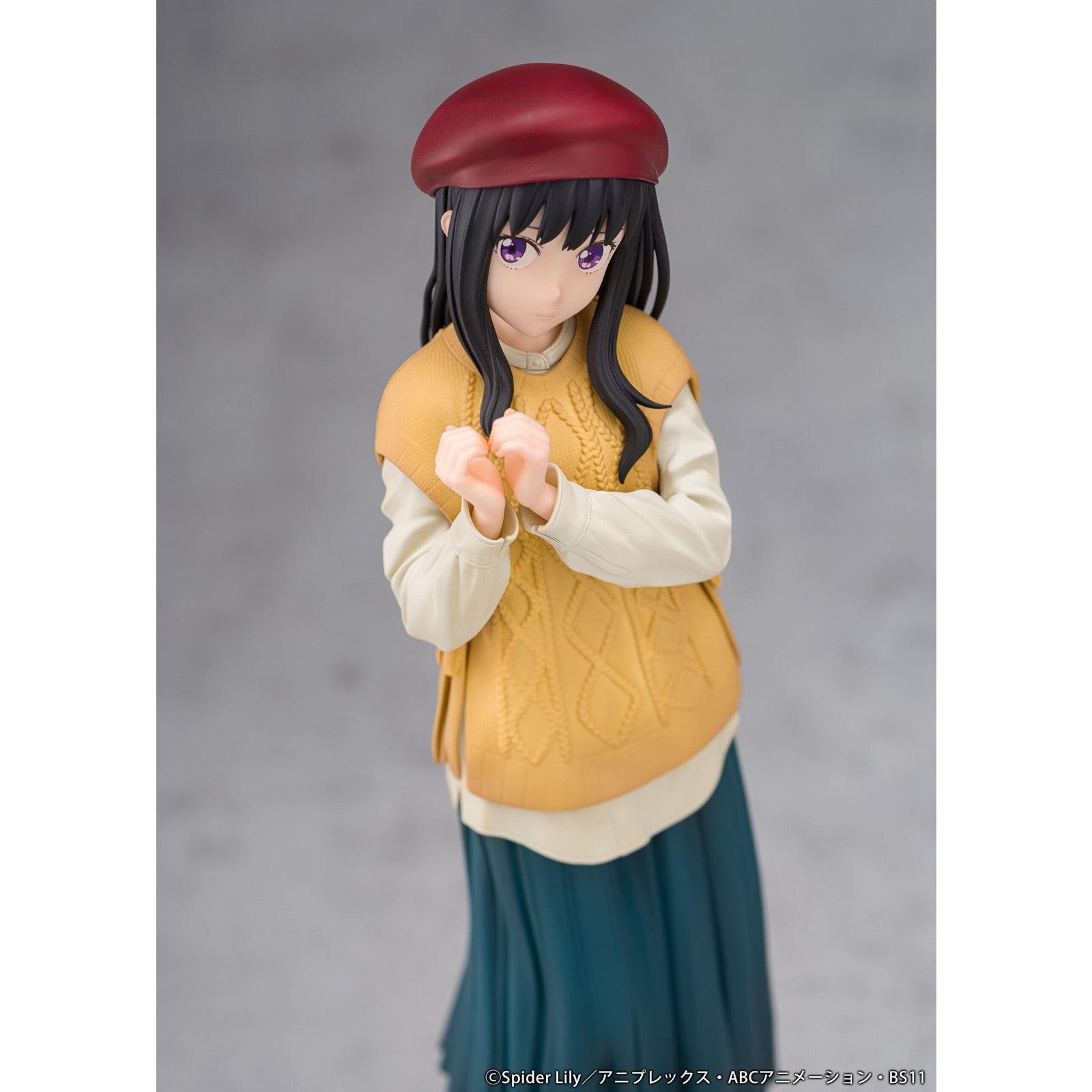 【予約安心出荷】[FIG] 井ノ上たきな(いのうえたきな) 冬服ver. TVアニメ『リコリス・リコイル』 1/7 完成品 フィギュア PROOF(プルーフ)(2026年3月)