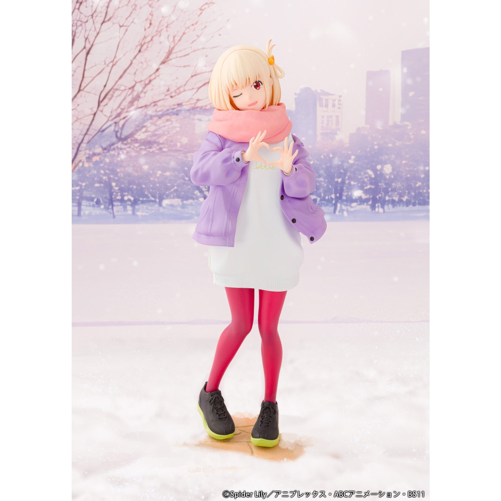 【予約安心出荷】[FIG] 錦木千束(にしきぎちさと) 冬服ver. TVアニメ『リコリス・リコイル』 1/7 完成品 フィギュア PROOF(プルーフ)(2026年3月)