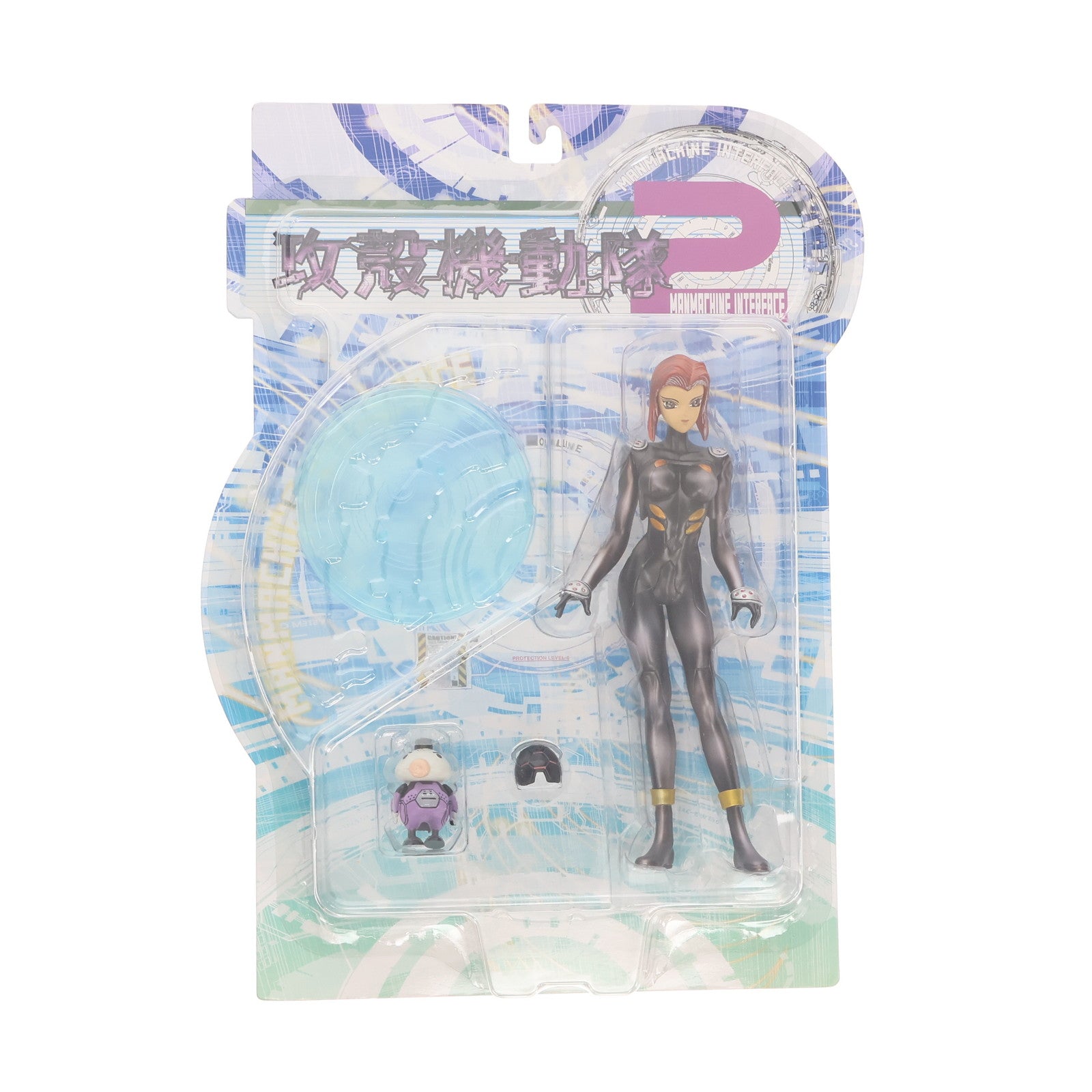 【中古即納】[FIG] 荒巻素子(あらまきもとこ) ファイアーウォールVer. 【ブルー】 攻殻機動隊2 MANMACHINE INTERFACE 完成品 フィギュア YAMATO(やまと)(20011031)