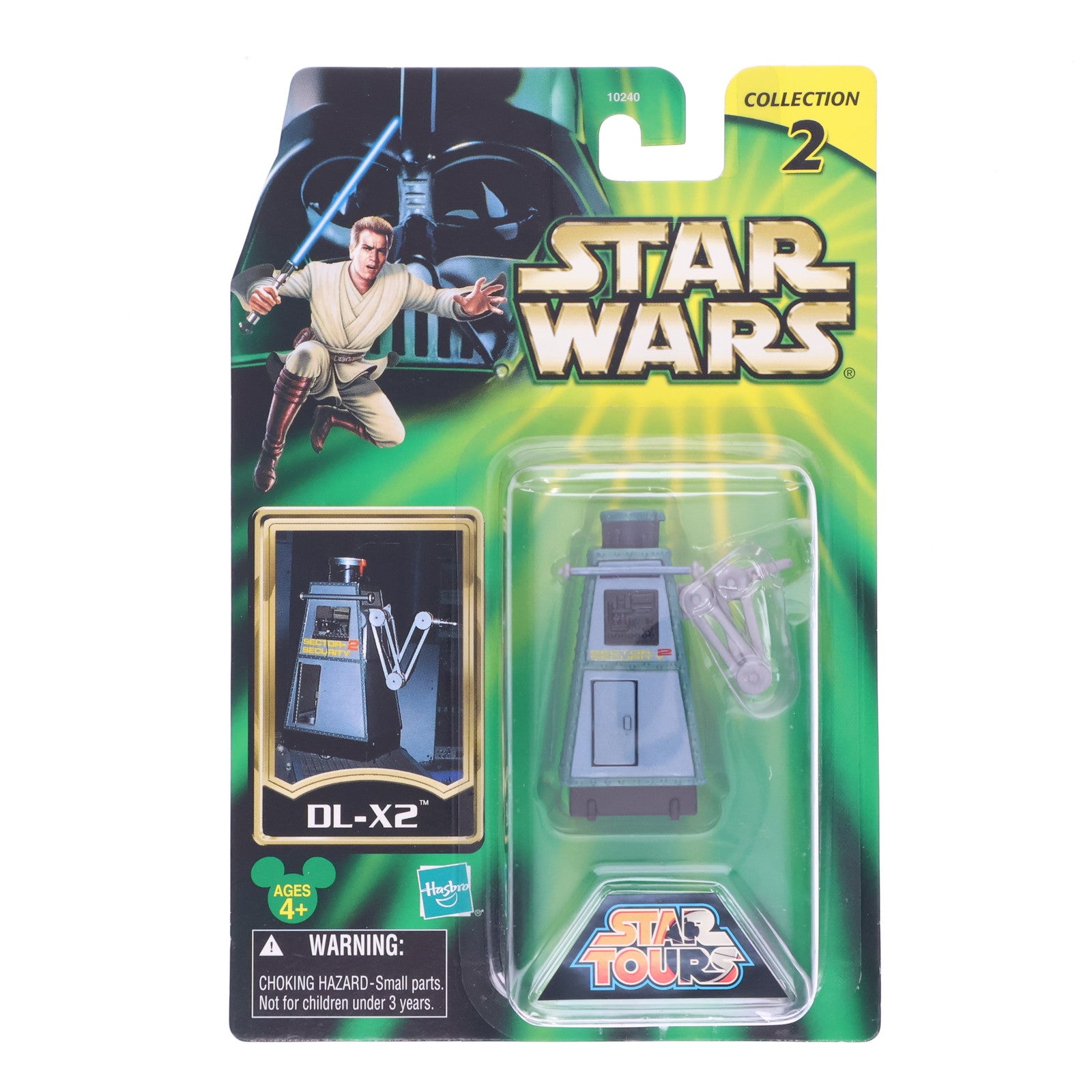 【中古即納】[FIG] スター・ウォーズ ベーシックフィギュア DL-X2 STAR TOURS(スター・ツアーズ) STAR WARS 完成品 可動フィギュア(10240) ハズブロ(20021231)