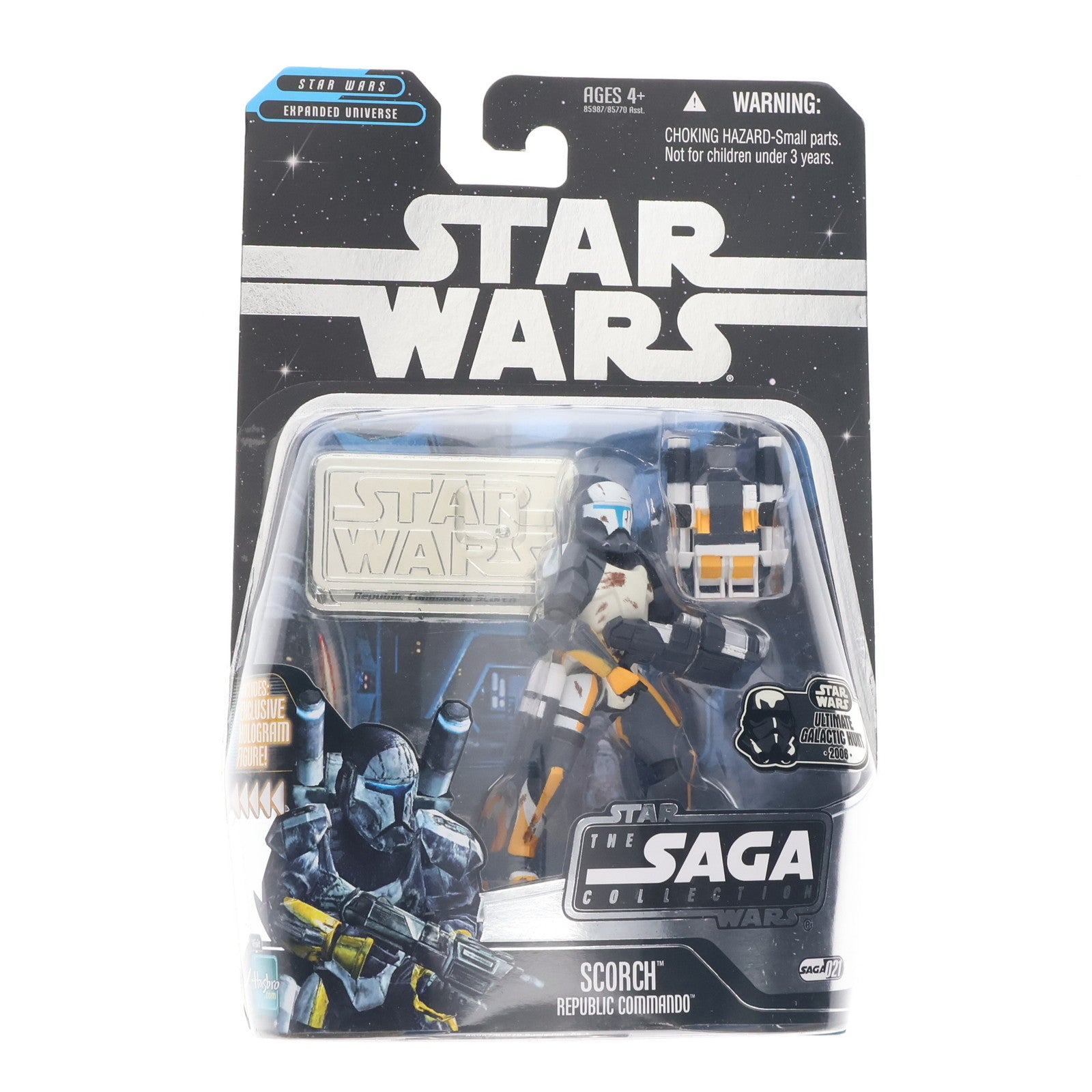 【中古即納】[FIG] The Saga Collection Scorch(スコーチ) STAR WARS(スター・ウォーズ) リパブリックコマンド 完成品 可動フィギュア ハズブロ(19991231)