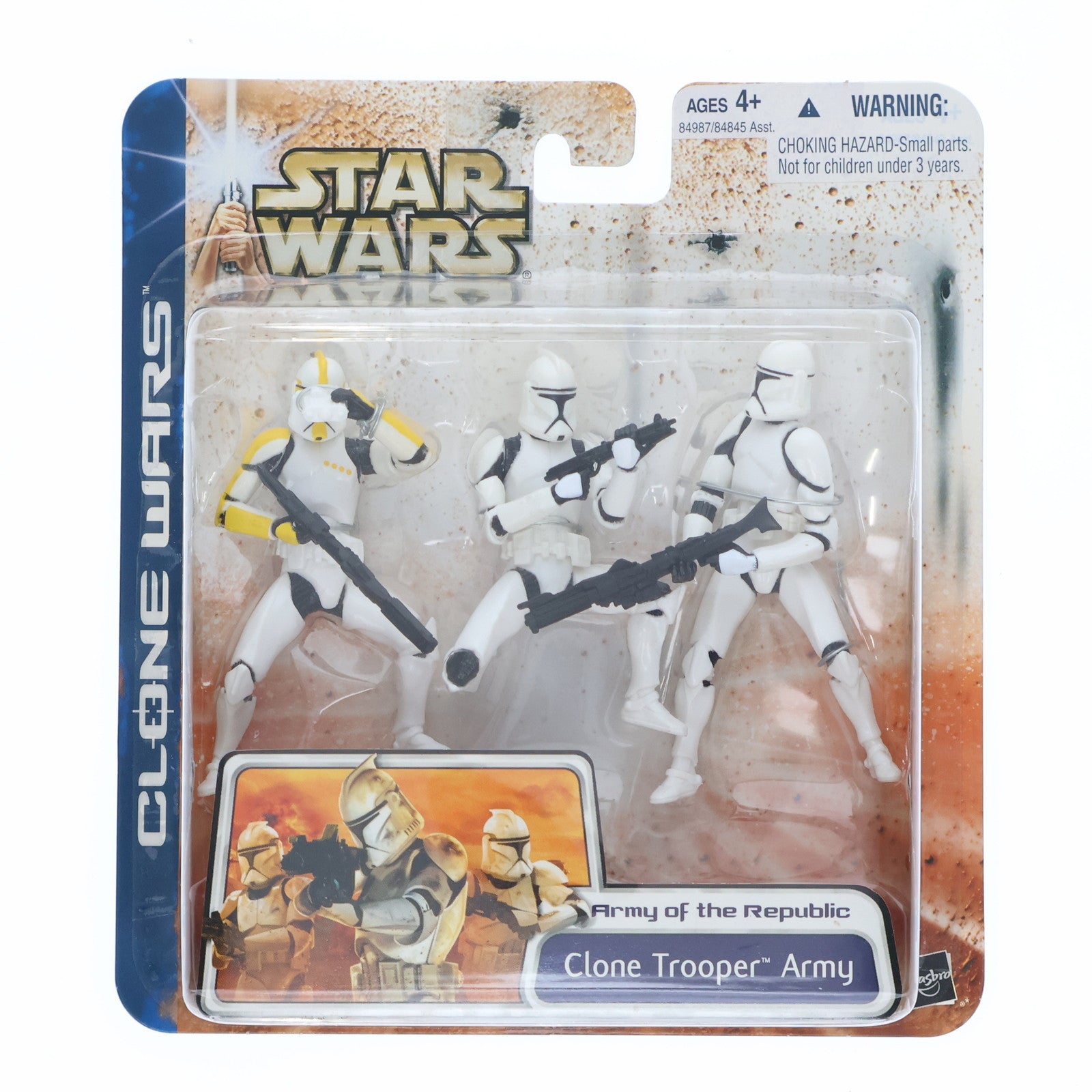 【中古即納】[FIG] スター・ウォーズ マルチパック クローン・トルーパー アーミー(黄) STAR WARS クローン大戦 完成品 可動フィギュア ハズブロ(19991231)