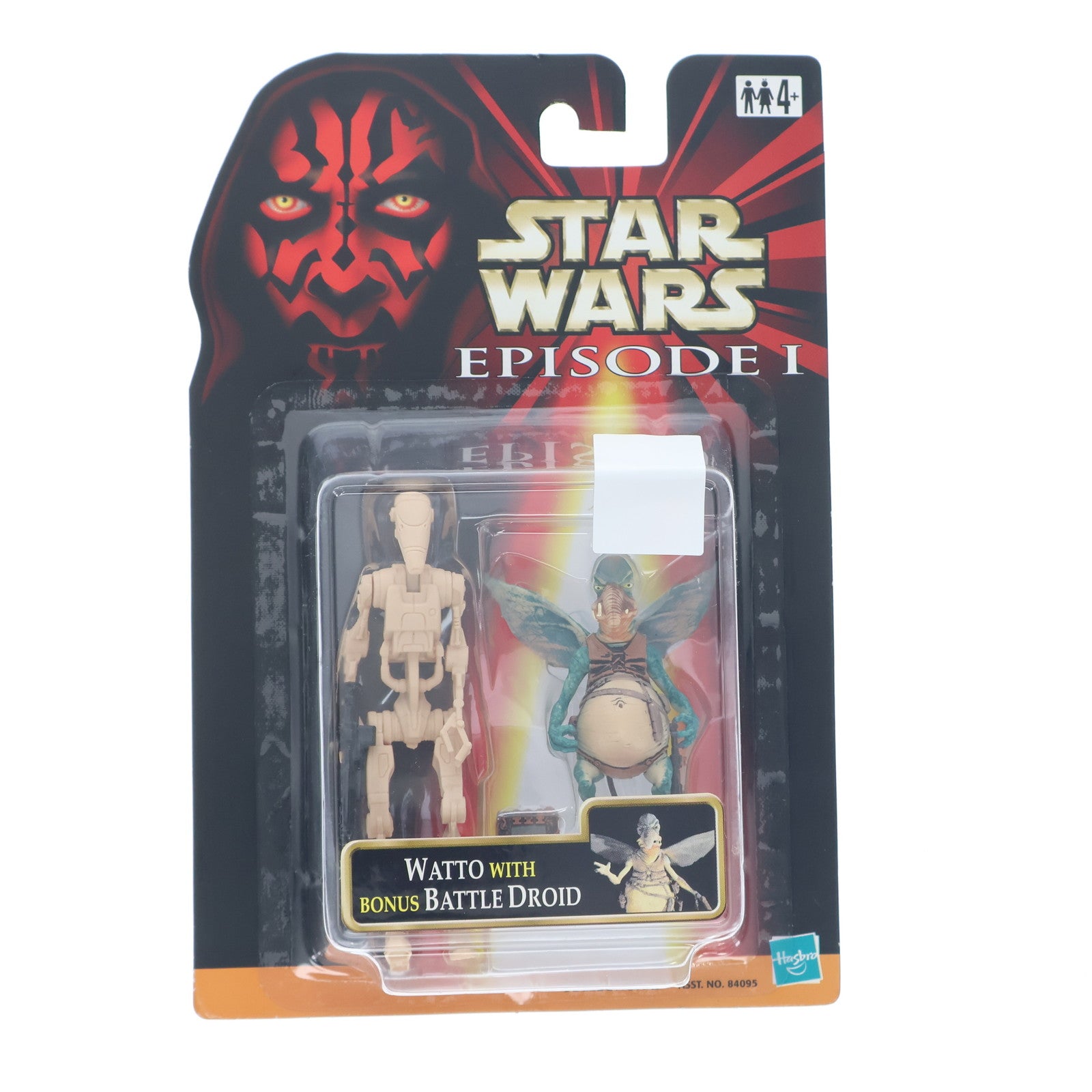 【中古即納】[FIG] (単品) スター・ウォーズ ベーシックフィギュア WATTO WITH BONUS BATTLE DROID(ワトー WITH バトル・ドロイド) A STAR WARS(スター・ウォーズ) エピソード1/ファントム・メナス 完成品 可動フィギュア(84095) ハズブロ(19991231)