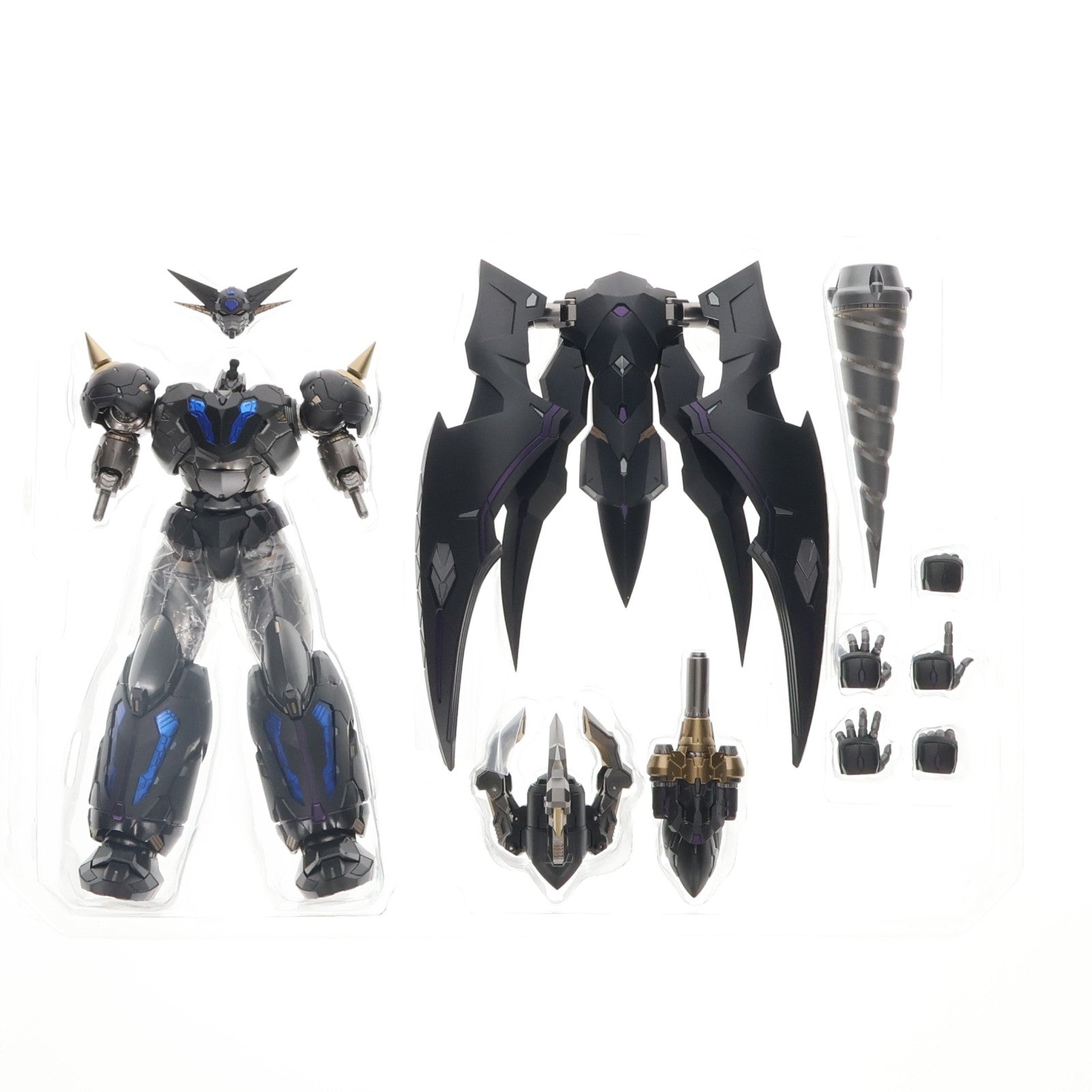 【中古即納】[FIG] マイルストン流通限定 C&A Global Ltd. × CCSTOYS ARTIFACT-Xシリーズ ブラックゲッター 真(チェンジ!!)ゲッターロボ 世界最後の日 完成品 合金可動フィギュア CCSTOYS(20251231)