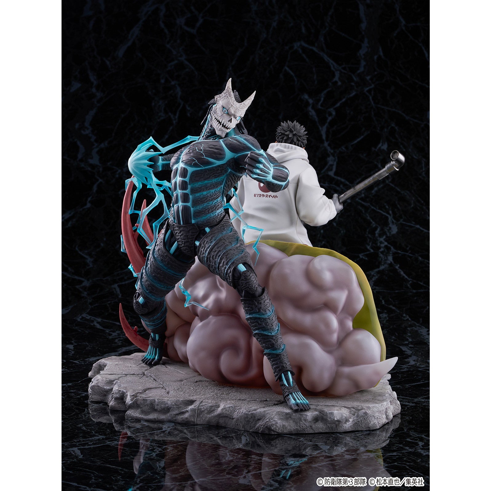 【予約安心出荷】[FIG] 怪獣8号&日比野カフカ(ひびのかふか) 1/7 完成品 フィギュア CyberZ(2027年1月)