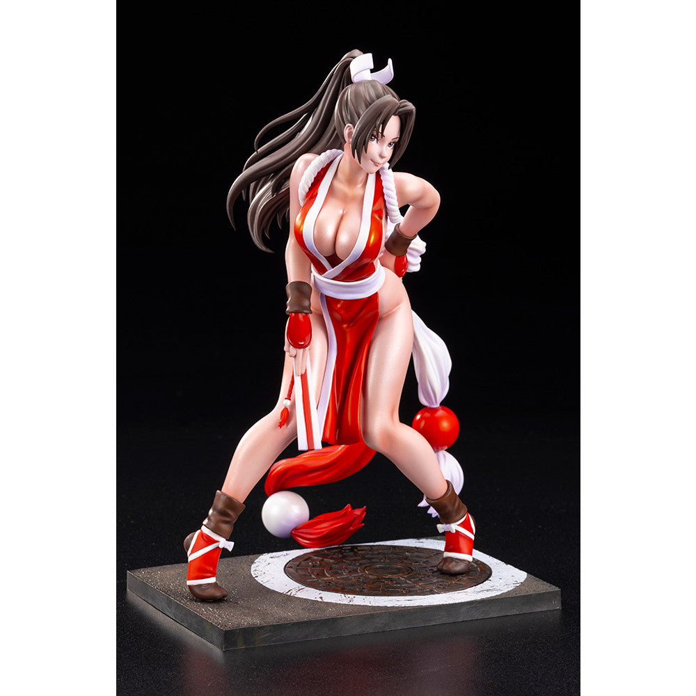 【中古即納】[FIG] SNK美少女 不知火舞(しらぬいまい) EX THE KING OF FIGHTERS '98(ザ・キング・オブ・ファイターズ98) 1/7 完成品 フィギュア(SV393) コトブキヤ(20260524)