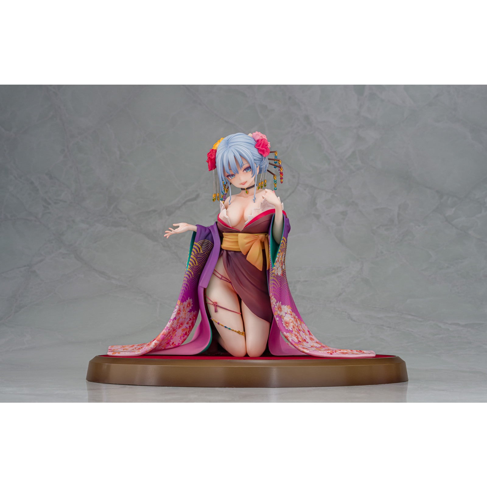 【予約安心出荷】[FIG] 紫音(しおん) 花魁Ver.(健全Ver.) 主従えくすたしー 1/7 完成品 フィギュア ダイキ工業(2026年2月)