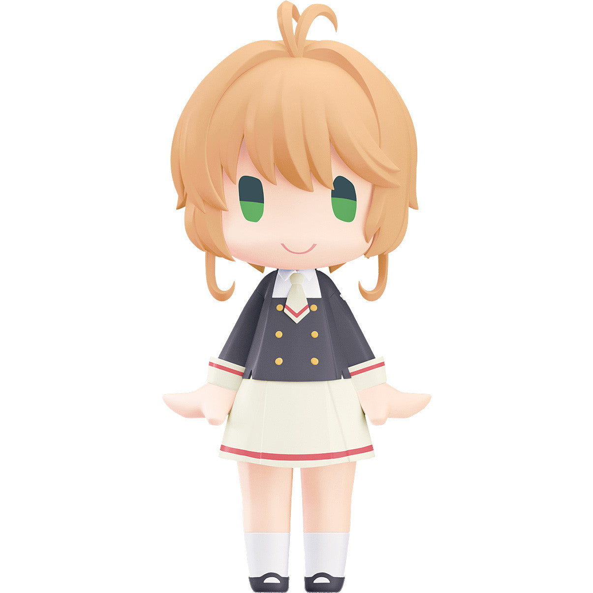 【予約安心出荷】[FIG] HELLO! GOOD SMILE 木之本桜(きのもとさくら) 友枝中学校制服Ver. カードキャプターさくら クリアカード編 完成品 可動フィギュア グッドスマイルカンパニー(2026年2月)